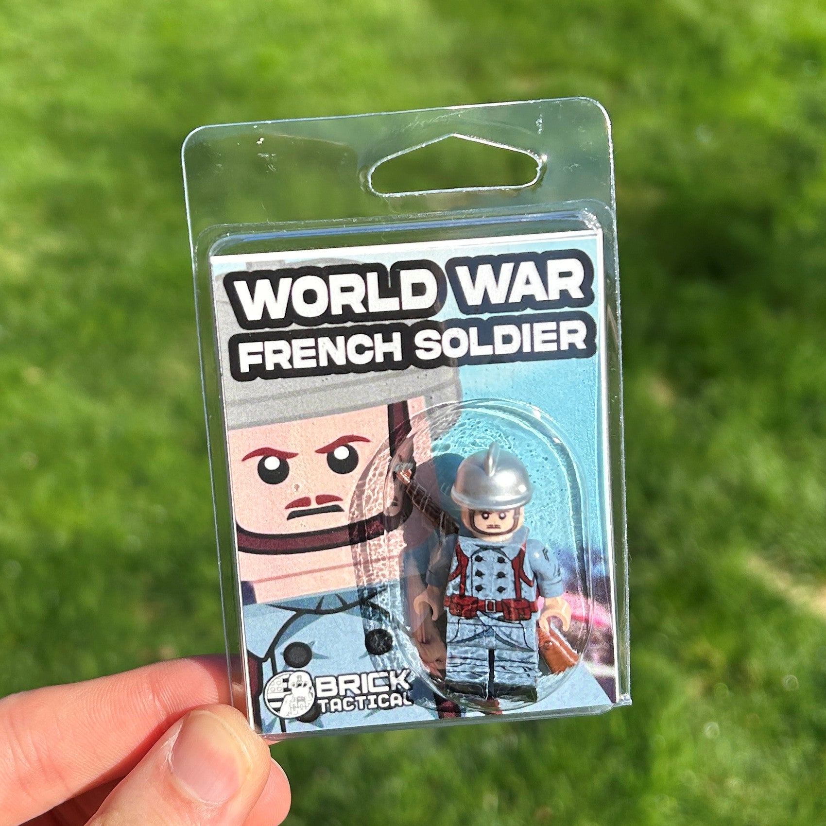 Custom WW1 French Soldier LEGO minifigure
