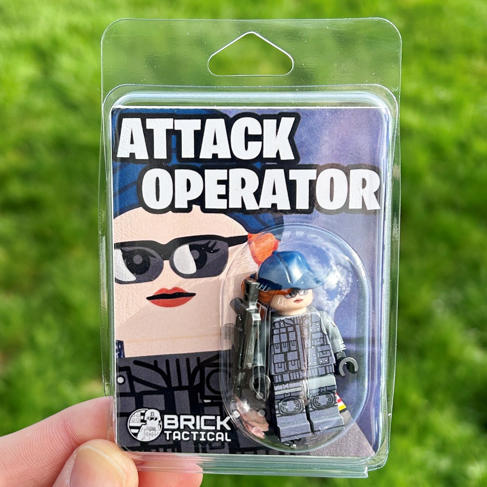BrickTactical Custom Printed LEGO Minifig Attack Operator