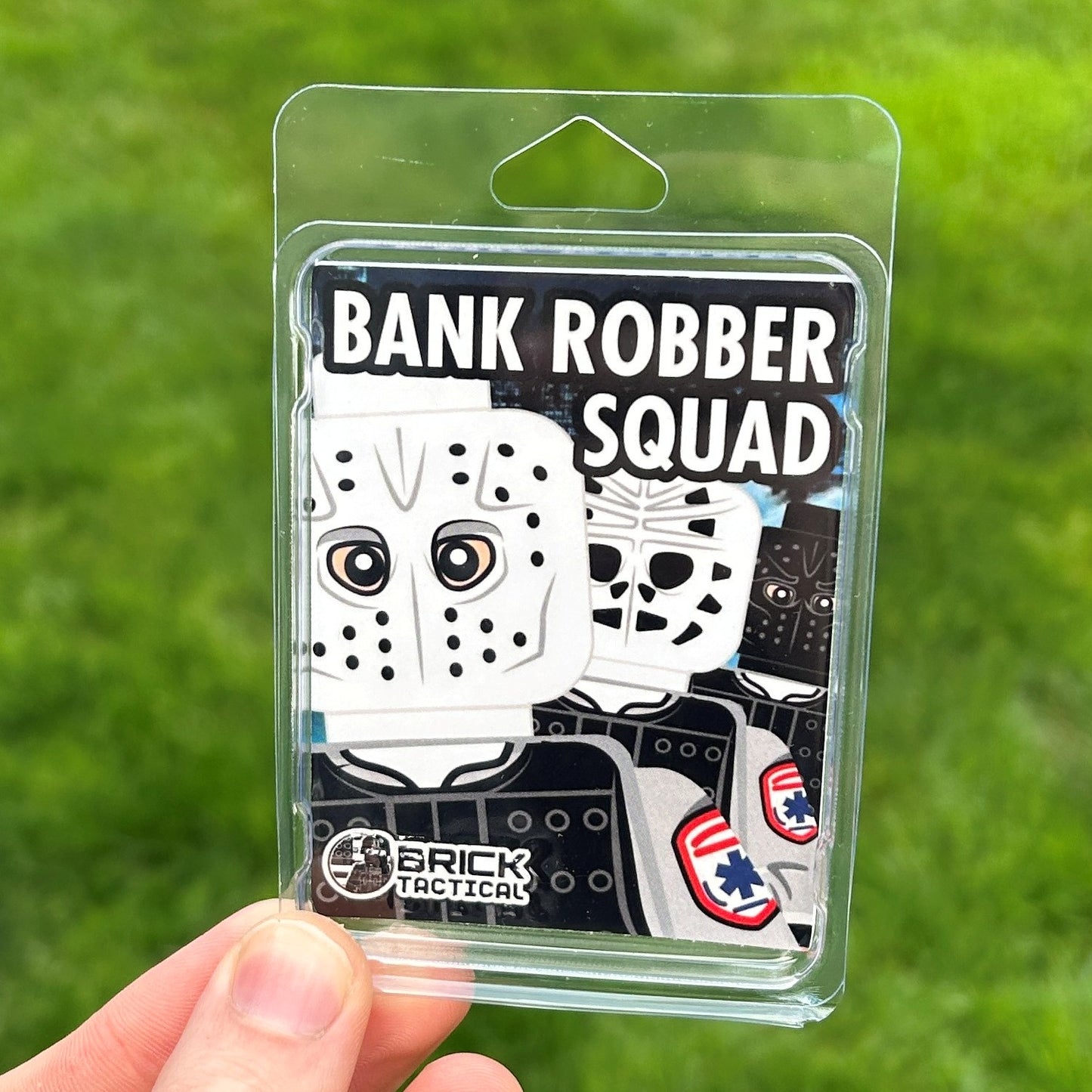 BrickTactical Custom Printed LEGO Minifigs Bank Robber Squad