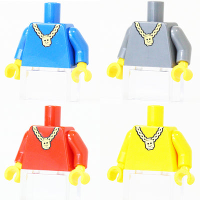 Minifig Head Chain Torso – custom LEGO-compatible minifigure item by BrickTactical