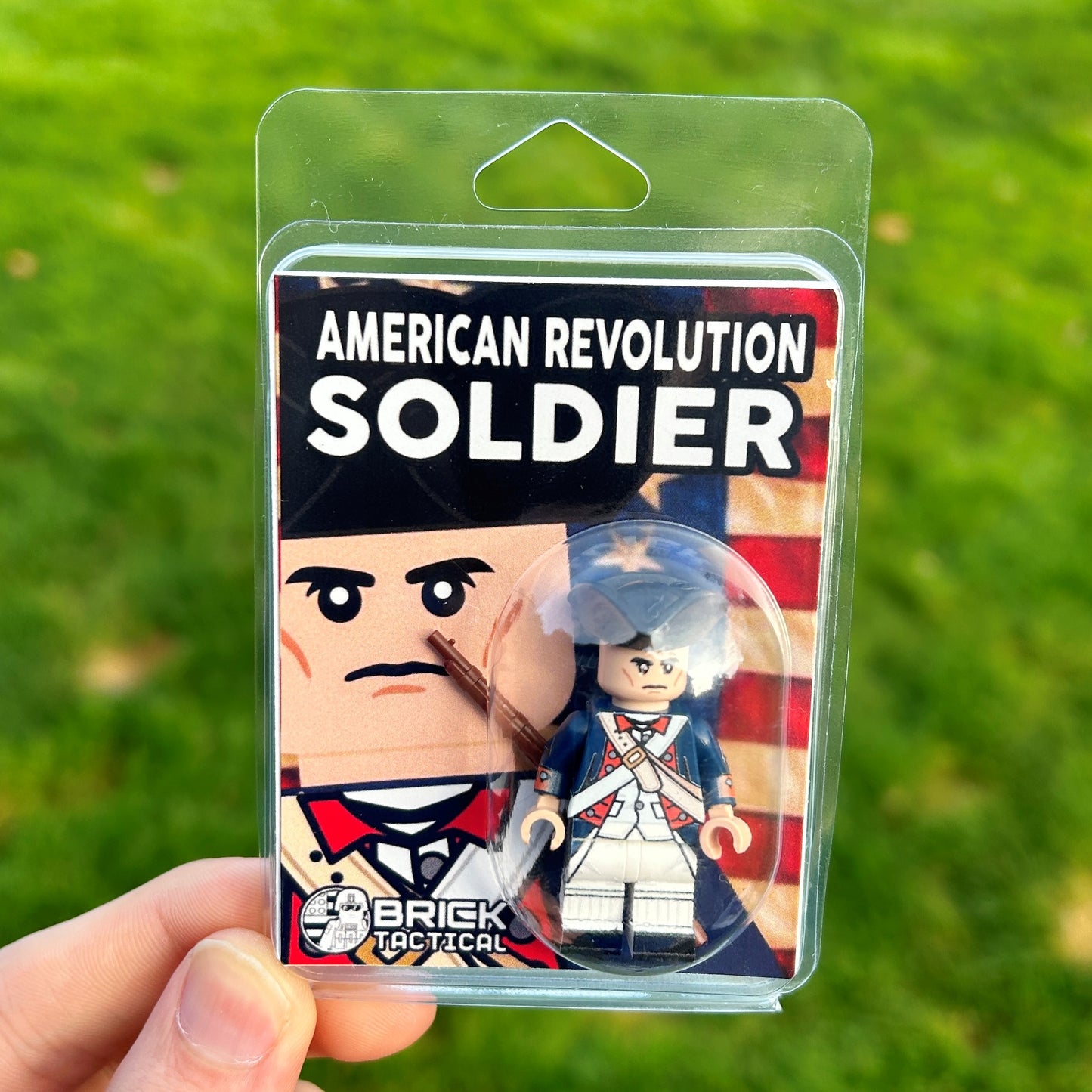 BrickTactical Custom Printed LEGO Minifig American Revolution Soldie