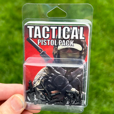 Tactical Pistol Pack – custom LEGO-compatible minifigure item by BrickTactical