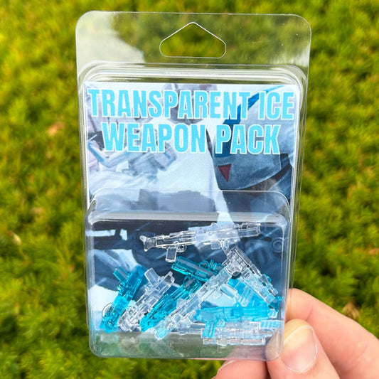 Transparent Ice Weapon Pack