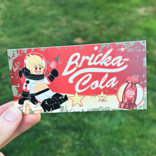 Retro Soda Girl Billboard Tile