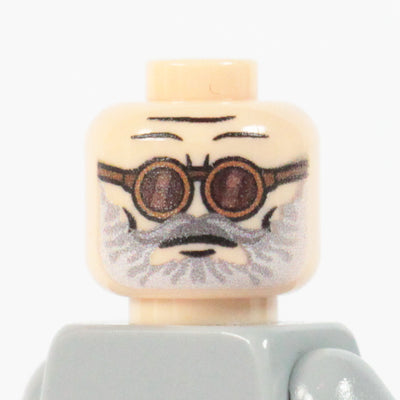 Tactical Beard Head #002 – custom LEGO-compatible minifigure item by BrickTactical