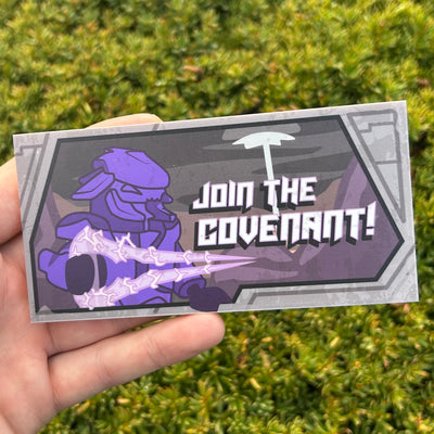 Join the Covenant Billboard Tile – custom LEGO-compatible minifigure item by BrickTactical
