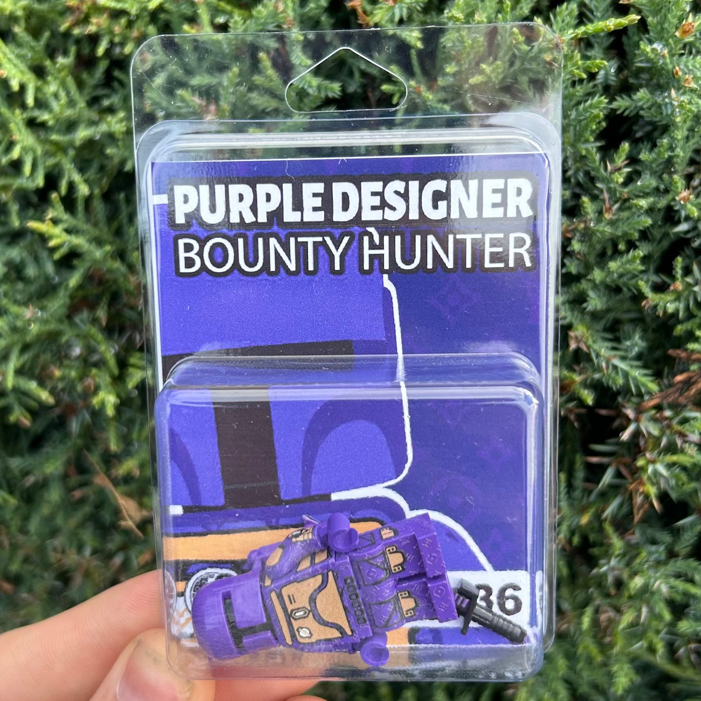 Purple Designer Bounty Hunter - LIMITED EDITION 1/36