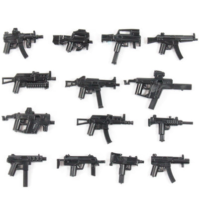 Sub Machine Gun Pack – custom LEGO-compatible minifigure item by BrickTactical