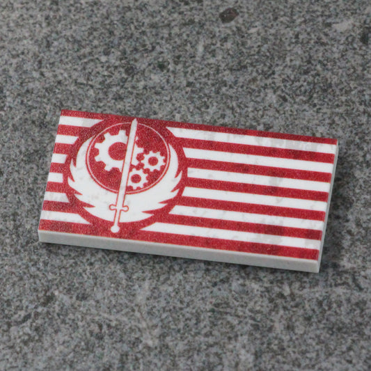 Weathered Brotherhood Flag Tile