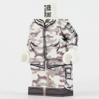 Winter Camo Body – custom LEGO-compatible minifigure item by BrickTactical