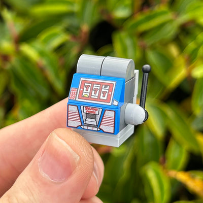 BrickTactical Custom LEGO Blue Wasteland Slot Machine