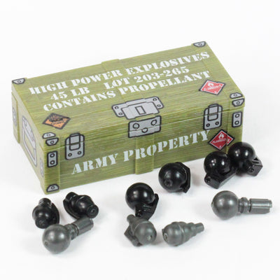 Explosive Resupply Crate – custom LEGO-compatible minifigure item by BrickTactical