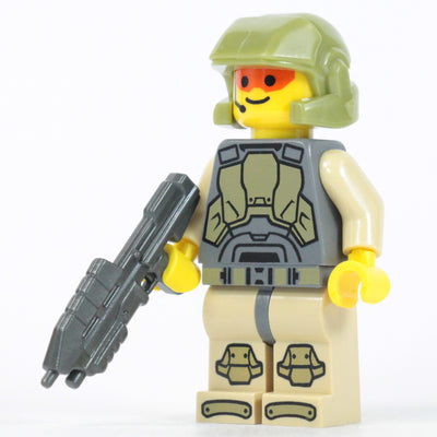 Marine V2 (Orange Goggles) – custom LEGO-compatible minifigure item by BrickTactical