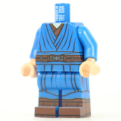 Sorcerer Robe Body (Blue) – custom LEGO-compatible minifigure item by BrickTactical