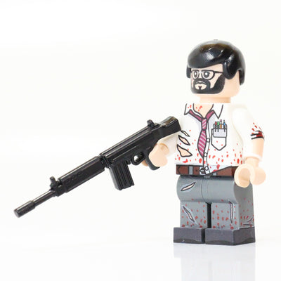 Zombie Operator – custom LEGO-compatible minifigure item by BrickTactical