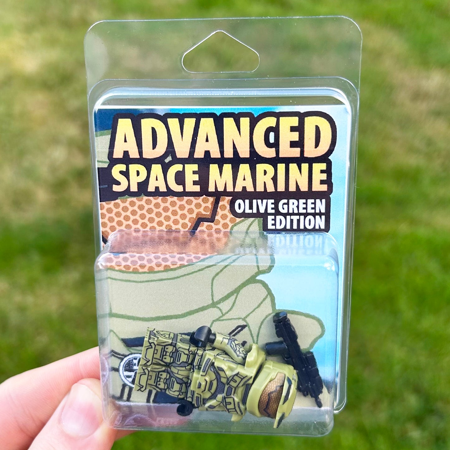 Advanced Space Marine (Olive Green)