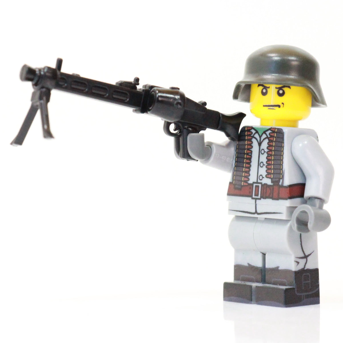 WW2 German MG Gunner, LEGO Minifigure