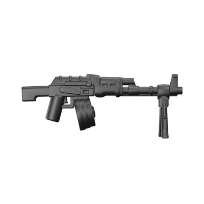 RPK Drum Machine Gun w/ Bipod – custom LEGO-compatible minifigure item by BrickTactical