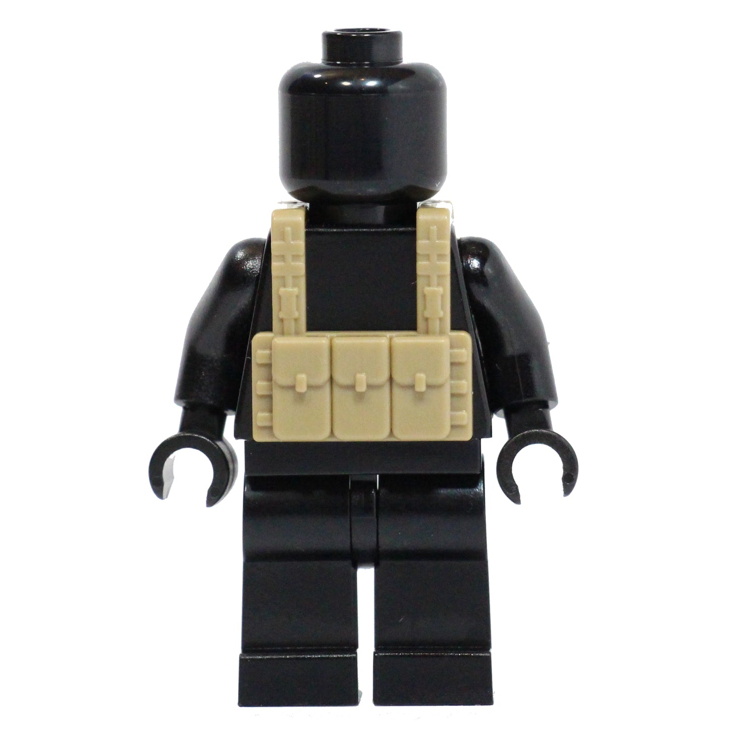 BrickTactical Custom LEGO AK Pouch Tactical Vest Dark Tan