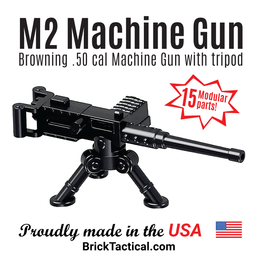 BrickTactical Custom LEGO Gun Machine Gun