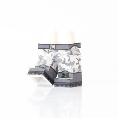 Snow Camo Legs – custom LEGO-compatible minifigure item by BrickTactical