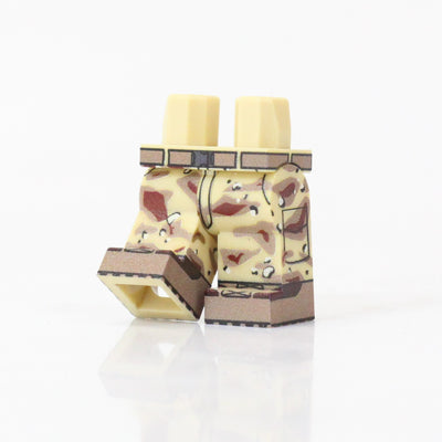 Chocolate Chip Camo Legs – custom LEGO-compatible minifigure item by BrickTactical