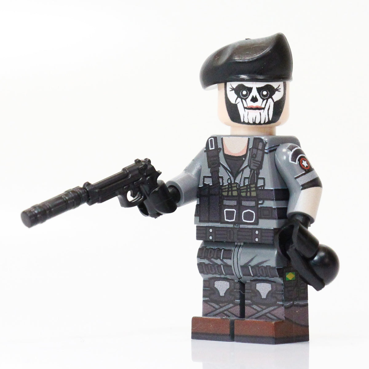 How to make LEGO UDT GHOST from Call of Duty MODERN WARFARE 2 