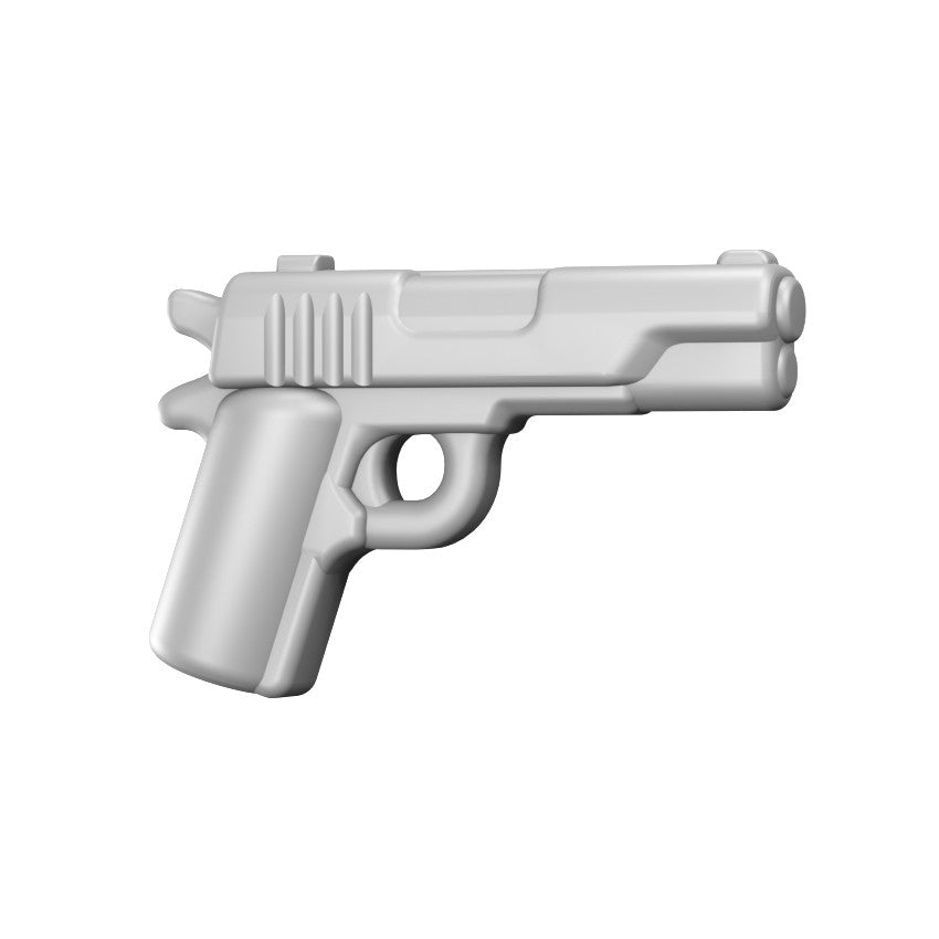 M1911 Pistol – custom LEGO-compatible minifigure item by BrickTactical, alternate view