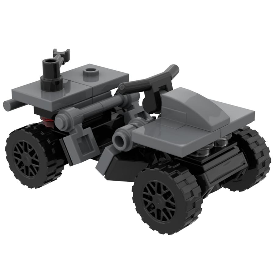 BrickTactical Custom LEGO ATV view 6