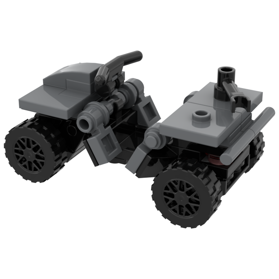 BrickTactical Custom LEGO ATV view 7