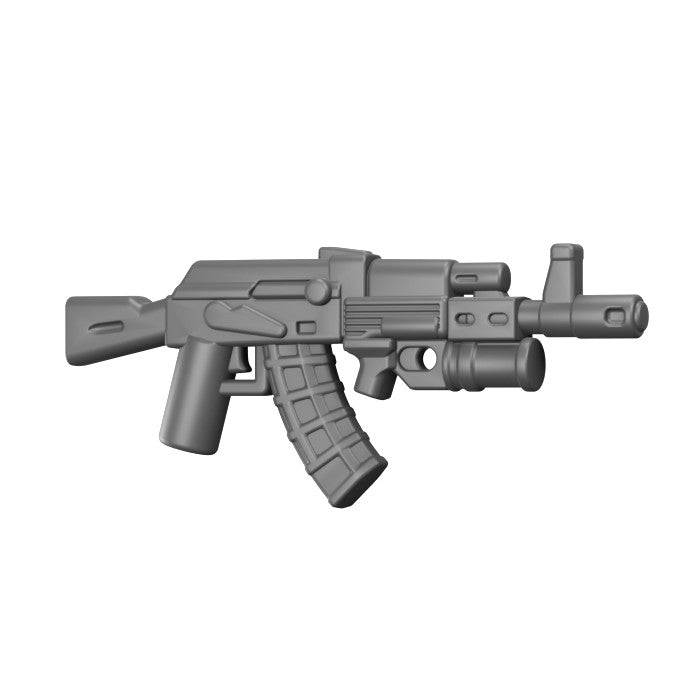 BT74 Grenade Launcher – custom LEGO-compatible minifigure item by BrickTactical, alternate view