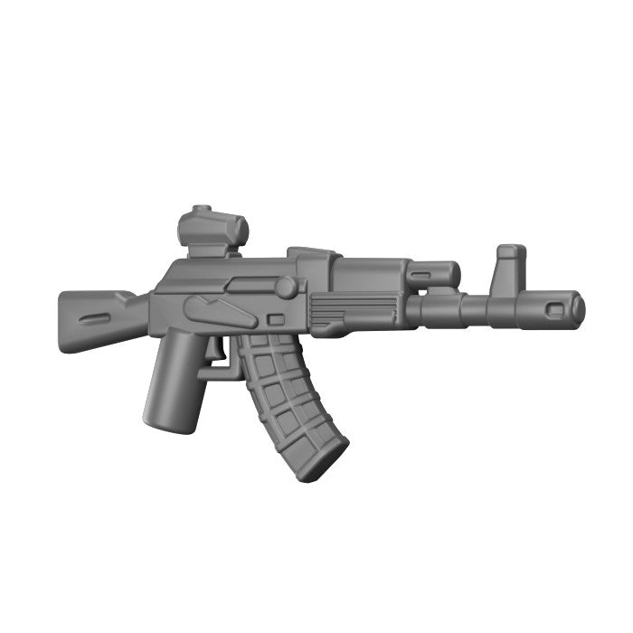 BT74 Tactical Rifle w/Optic – custom LEGO-compatible minifigure item by BrickTactical, alternate view