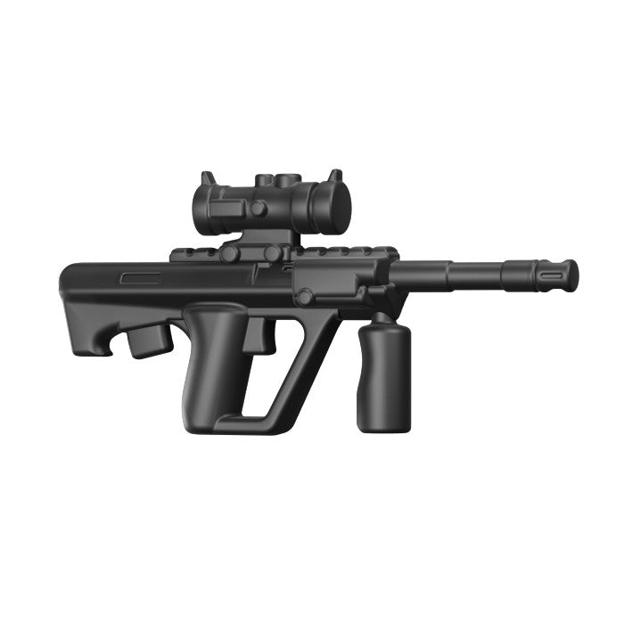 BT STYR Scoped Rifle – custom LEGO-compatible minifigure item by BrickTactical, alternate view