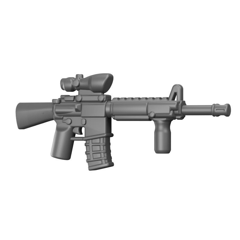 M16A4 Rifle w/ PEQ – custom LEGO-compatible minifigure item by BrickTactical