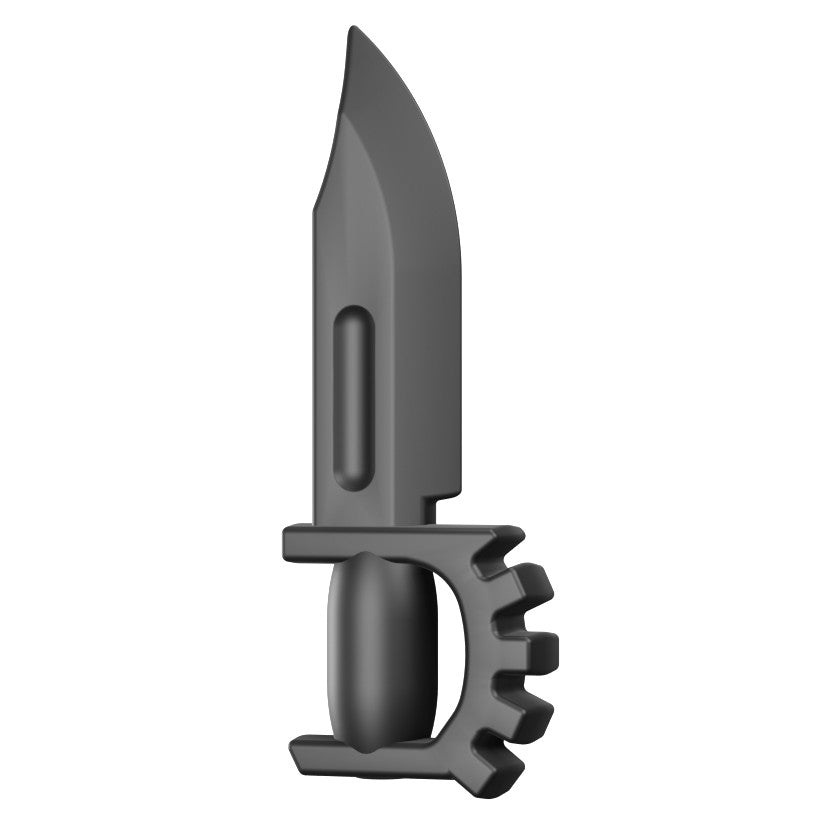 BrickTactical Custom LEGO Bowie Knife Black
