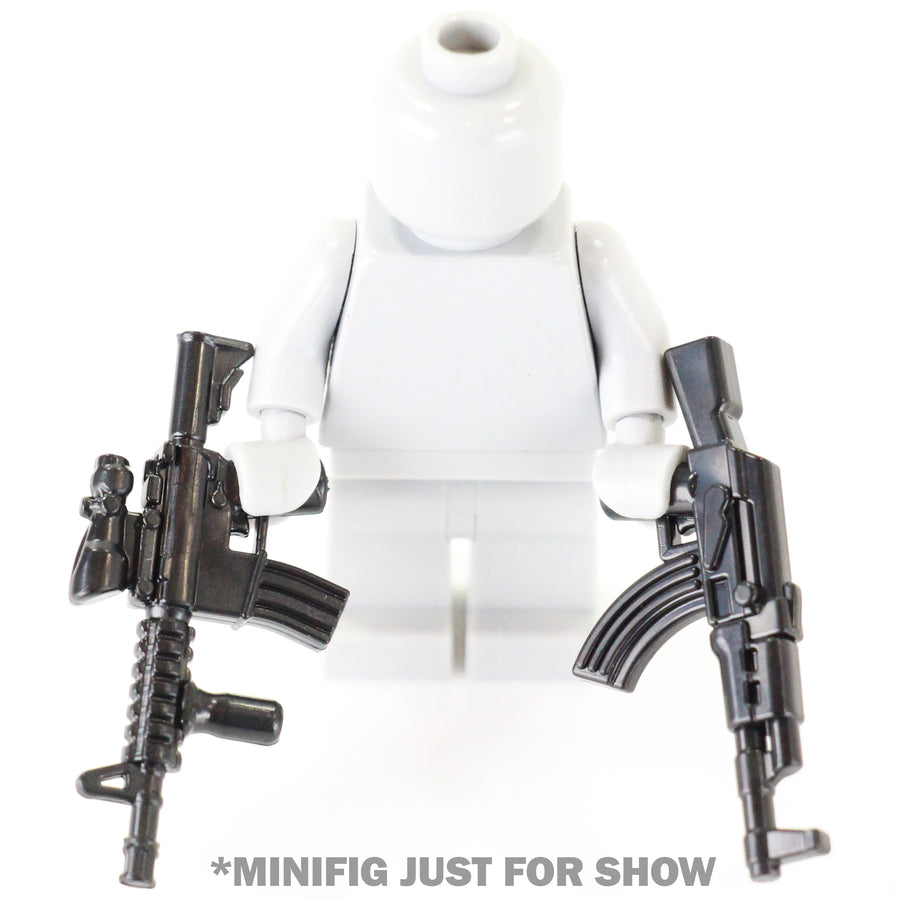 Heavy Weapons Assault Pack – custom LEGO-compatible minifigure item by BrickTactical, alternate view