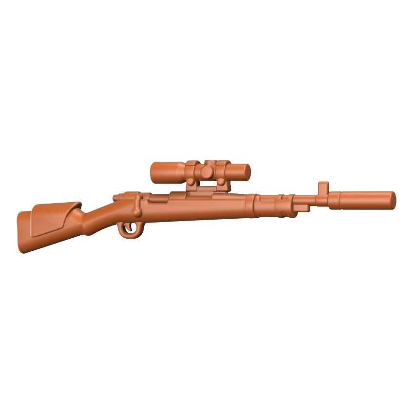 K98K Suppressed Sniper – custom LEGO-compatible minifigure item by BrickTactical