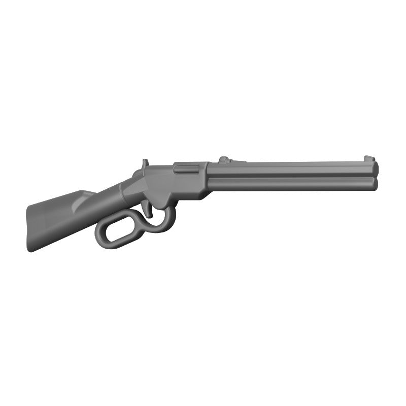 Lever Action Rifle – custom LEGO-compatible minifigure item by BrickTactical, alternate view