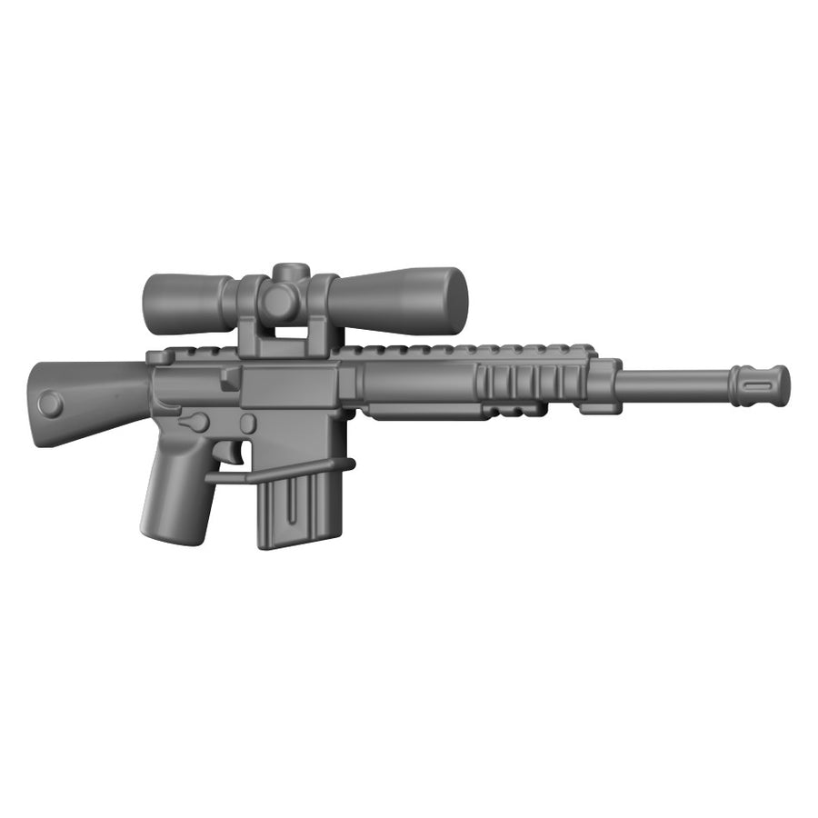BT110 Sniper Rifle – custom LEGO-compatible minifigure item by BrickTactical, alternate view