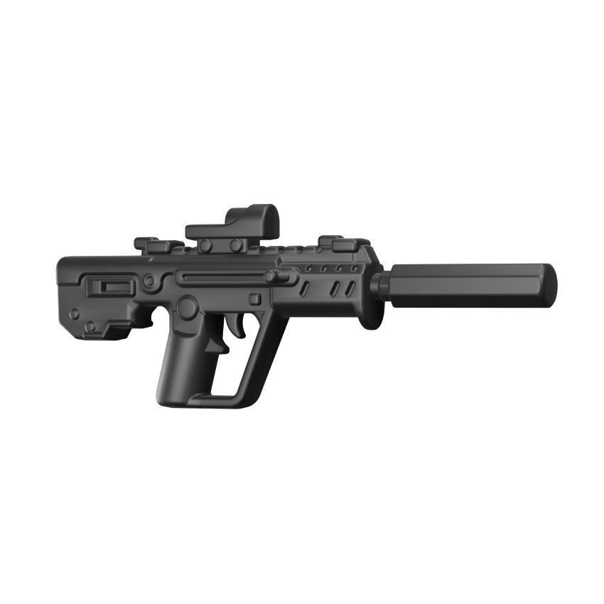 BT Bullpup Suppressed Rifle – custom LEGO-compatible minifigure item by BrickTactical