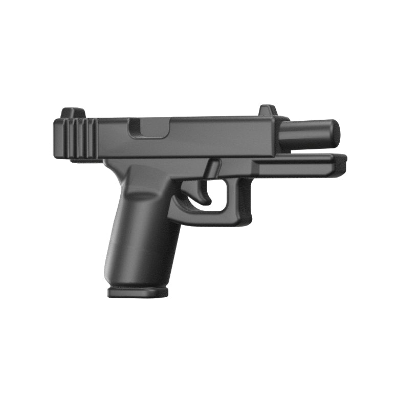 BT17 Pistol Unloaded – custom LEGO-compatible minifigure item by BrickTactical, alternate view