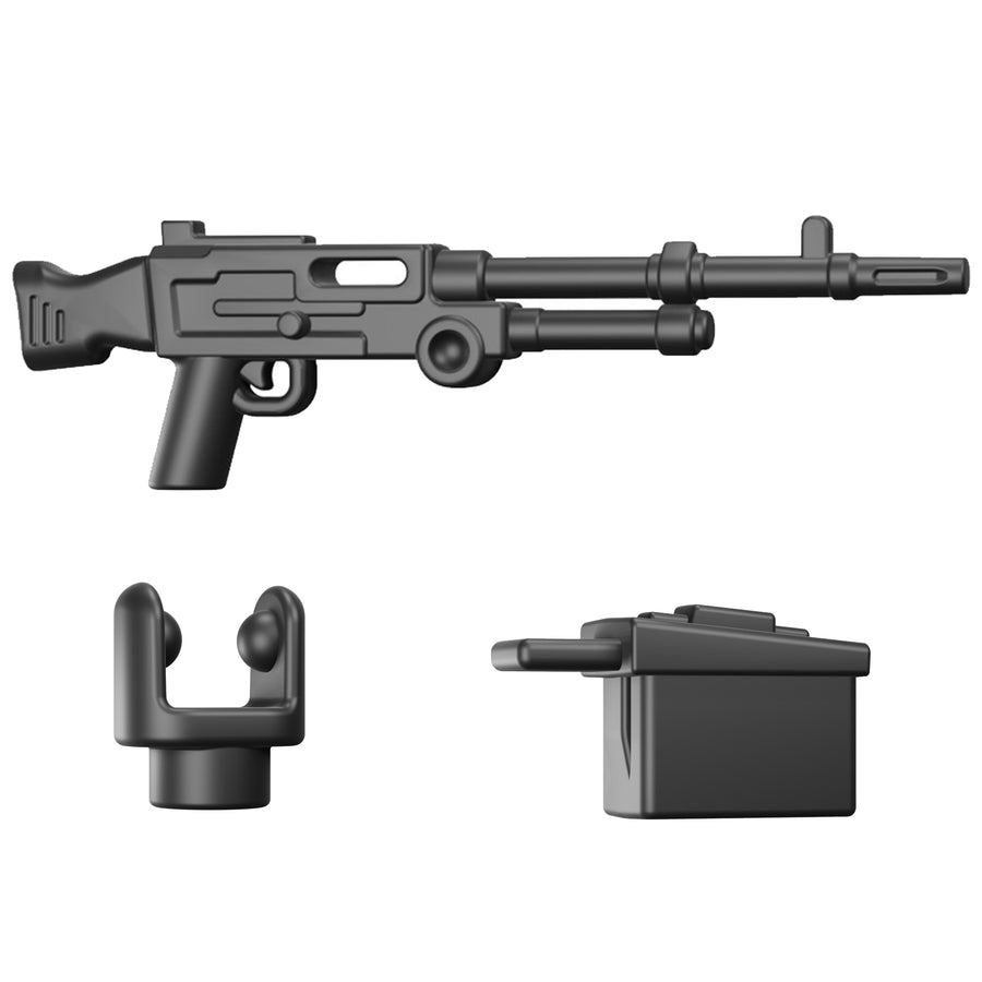 BTMAG Machine Gun – custom LEGO-compatible minifigure item by BrickTactical
