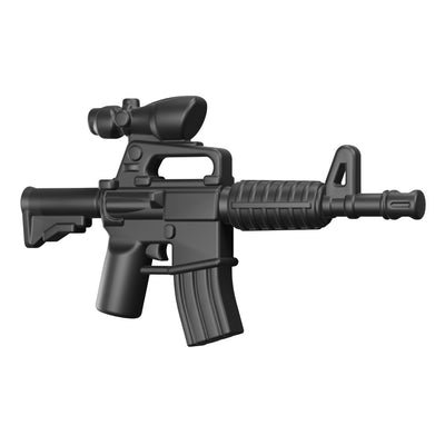 M4 Rifle w/ACOG – custom LEGO-compatible minifigure item by BrickTactical