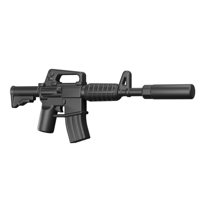 M4 Suppressed Rifle – custom LEGO-compatible minifigure item by BrickTactical