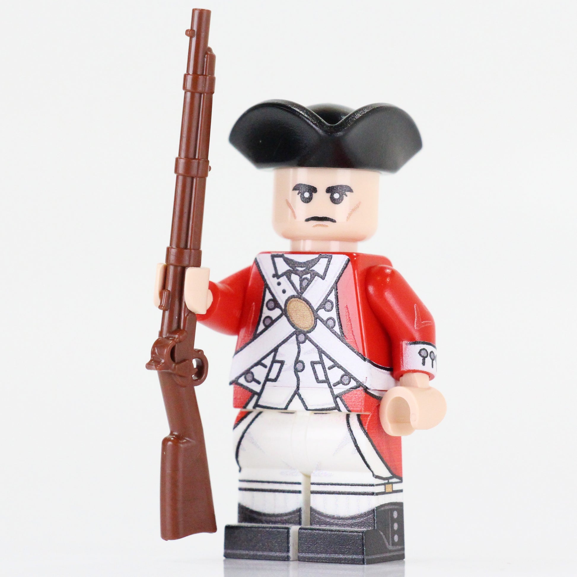 BrickTactical Custom Printed LEGO Minifig American Revolution British Soldier