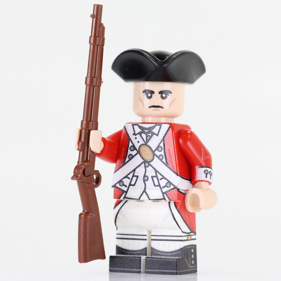 BrickTactical Custom Printed LEGO Minifig American Revolution British Soldier