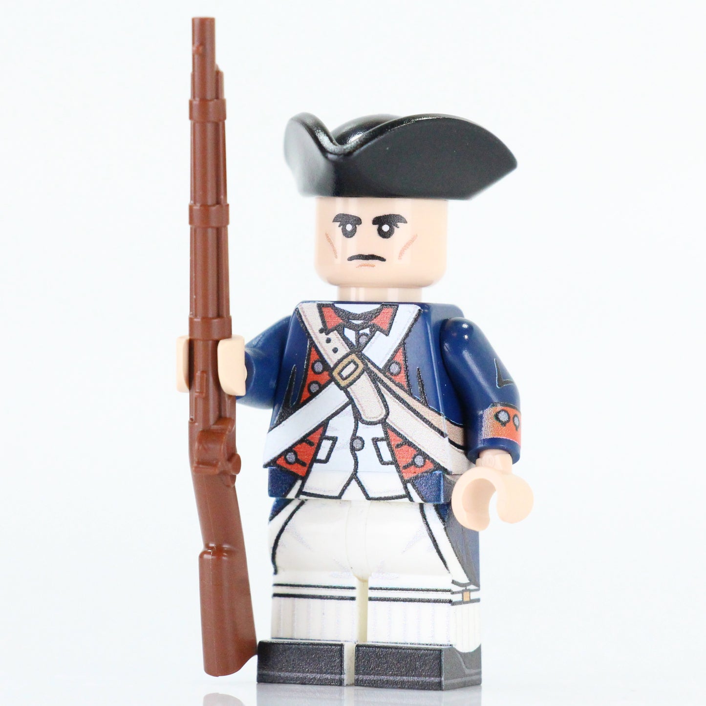 BrickTactical Custom Printed LEGO Minifig American Revolution Soldier