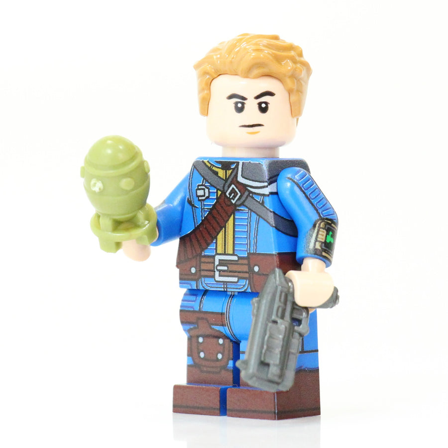 BrickTactical Custom Printed LEGO Minifig Armored Bunker Dweller 