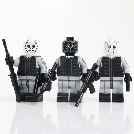 BrickTactical Custom Printed LEGO Minifigs Bank Robber Squad