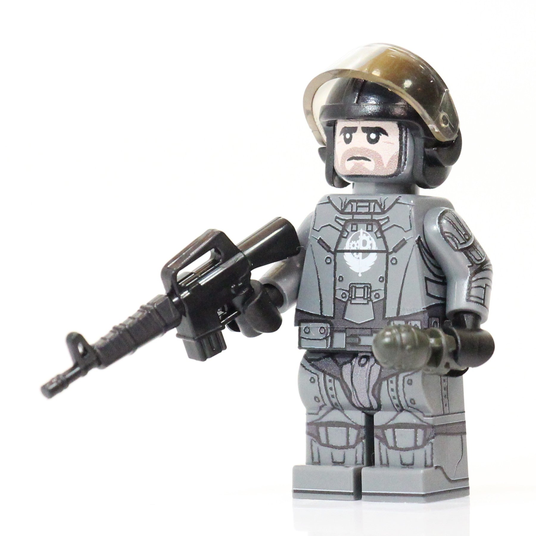BrickTactical Custom Printed LEGO Minifigs Brotherhood Armor